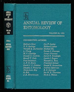 Seller image for Annual Review of Entomology: Vol. 30,1985 for sale by Paradox Books USA