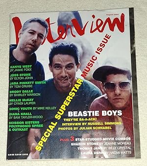 Andy Warhol's Interview [Magazine]; August 2004; Beastie Boys on Cover [Periodical]