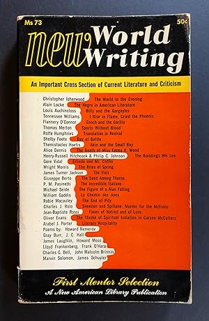 Seller image for New World Writing 1 : First Mentor Selection (1952) - includes Enoch and the Gorilla by Flannery O'Connor for sale by Philip Smith, Bookseller