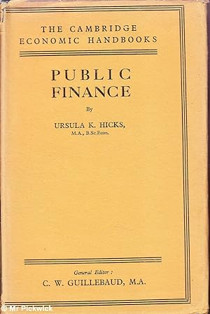 Seller image for Public Finance for sale by Mr Pickwick's Fine Old Books