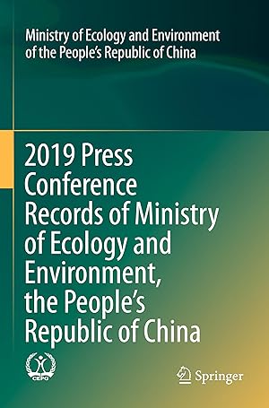 Imagen del vendedor de 2019 Press Conference Records of Ministry of Ecology and Environment, the People\ s Republic of China a la venta por moluna