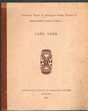 Seller image for Occasional Papers in Aboriginal Studies Number 9. Bibliography Series Number 2. Cape York. for sale by Fine Print Books (ABA)