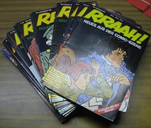 RRAAH ! Neues aus der Comic-Szene. 25 Hefte der Reihe, nahezu lückenlos. Vorhanden sind: 1. Jg., ...