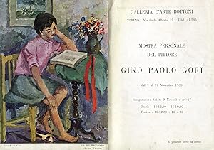 Imagen del vendedor de Mostra personale del pittore Gino Paolo Gori a la venta por Studio Bibliografico Marini