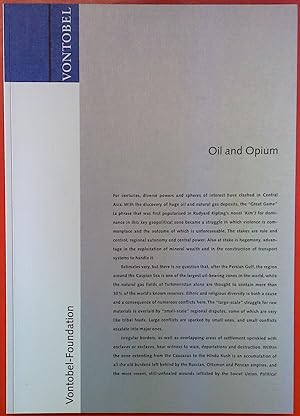Bild des Verkufers fr Oil and Opium zum Verkauf von biblion2