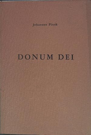 Image du vendeur pour Donum Dei. mis en vente par books4less (Versandantiquariat Petra Gros GmbH & Co. KG)