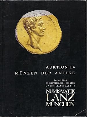 Image du vendeur pour Numismatik Lanz. Auktion 114. Mnzen der Antike. 26 Mai 2003 mis en vente par Librairie Archaion