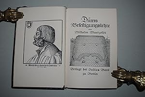 Bild des Verkufers fr Drers Befestigungslehre. zum Verkauf von Antiquariat C. Dorothea Mller