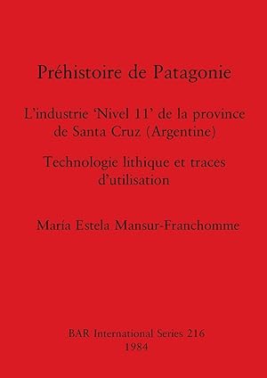 Seller image for Prhistoire de Patagonie for sale by moluna