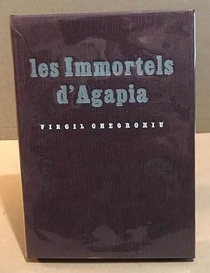 Seller image for Les immortels d'agapia for sale by librairie philippe arnaiz