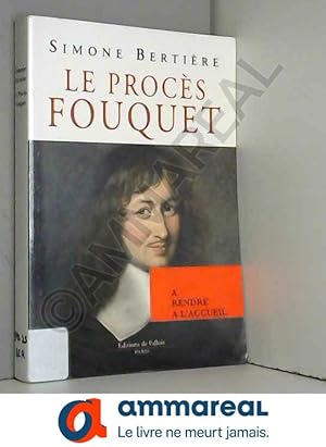 Imagen del vendedor de Le procs Fouquet a la venta por Ammareal