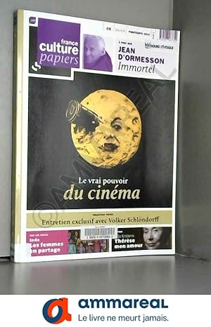 Bild des Verkufers fr France Culture Papiers, N 9, Printemps 2014 : Le vrai pouvoir du cinma zum Verkauf von Ammareal