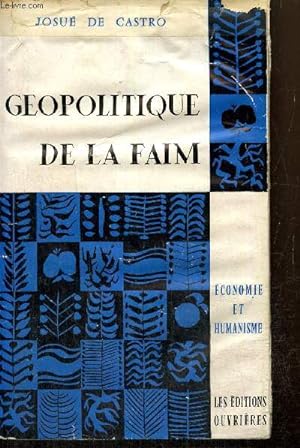 Seller image for Gopolitique de la faim for sale by Le-Livre