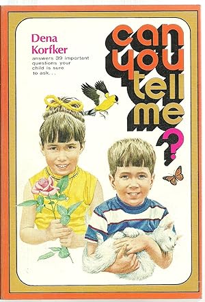 Seller image for Can You Tell Me? for sale by Sabra Books