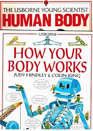 Seller image for SET OF 2 USBORNE - HUMAN BODY & HOW YOUR BODY WORKS for sale by Z-A LLC