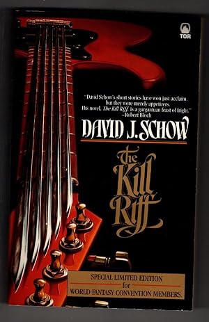 Imagen del vendedor de The Kill Riff by David J. Schow (First Edition) LTD Uncorrected Proof a la venta por Heartwood Books and Art