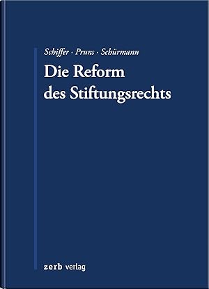 Immagine del venditore per Die Reform des Stiftungsrechts venduto da moluna