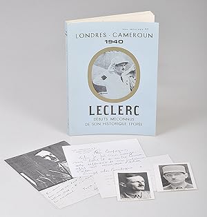 LECLERC. Débuts Méconnus de son Historique Epopée: Londres-Cameroun 1940. Récit Historique