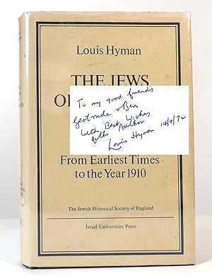 THE JEWS OF IRELAND Signed