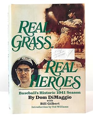 Image du vendeur pour REAL GRASS REAL HEROES Signed mis en vente par Rare Book Cellar
