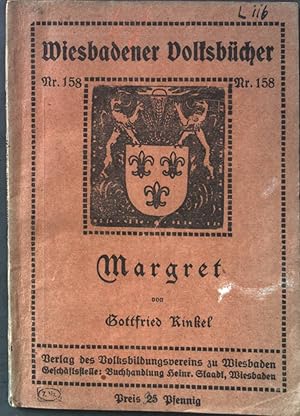 Bild des Verkufers fr Margret. Eine Novelle. Wiesbadener Volksbcher Nr. 158. zum Verkauf von books4less (Versandantiquariat Petra Gros GmbH & Co. KG)