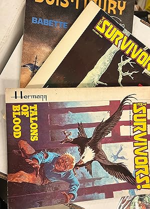 Hermann- Set of 3 Books: #1 The Towers of Bois Maury #2 The Survivors Volume I : Talons of Blood ...
