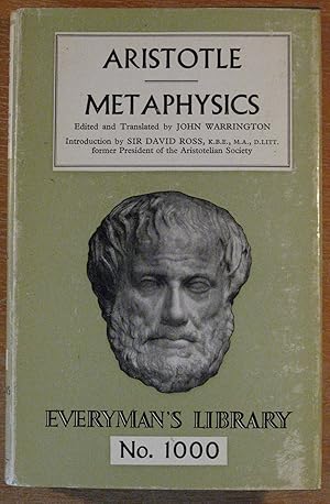 Bild des Verkufers fr Aristotle's Metaphysics zum Verkauf von Pistil Books Online, IOBA