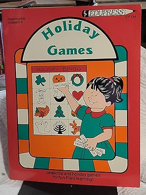 Seller image for Holiday Games (Reproducible K-4) for sale by the good news resource