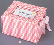 Bild des Verkufers fr Willkommen!, Baby-Schatzkstchen (rosa) zum Verkauf von AHA-BUCH GmbH