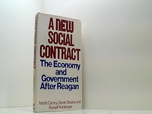 Bild des Verkufers fr A New Social Contract: The Economy and Government After Reagan zum Verkauf von Book Broker