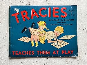 Tracies teaches them at play Set 3 20 words - 20 drawings Alphabet 50 sheet tracing pad