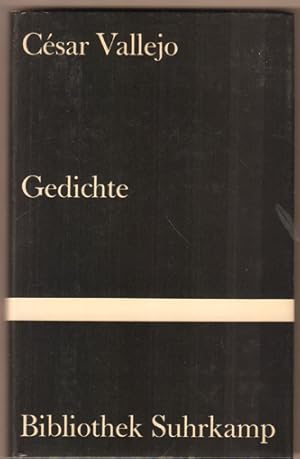 Bild des Verkufers fr Gedichte spanisch und deutsch bertragung und Nachwort von Hans Magnus Enzensberger. zum Verkauf von Antiquariat Neue Kritik