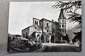 Immagine del venditore per Foto cartolina Aosta Castello Duca degli Abruzzi scuola militare anni '40 venduto da Chartaland