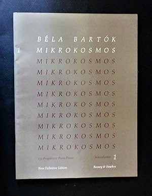 Bild des Verkufers fr Musica spartiti - B. Bartok - Mikrokosmos 1 - 153 progressive piano pieces zum Verkauf von Chartaland