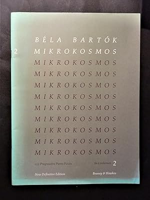 Bild des Verkufers fr Musica - Spartiti - B. Bartok - Mikrokosmos Vol. 2 -153 progressive piano pieces zum Verkauf von Chartaland