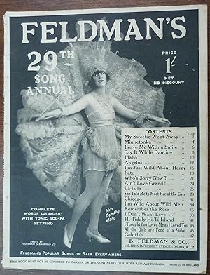 Feldman's 29th Song Annual
