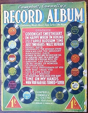 Campbell, Connelly's Record Album - Containing Words, Music, Tonic Sol-fa & Uke Accpt