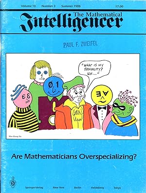Seller image for The Mathematical Intelligencer Volume 10 Number 3 for sale by Sylvain Par