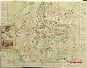 Seller image for Monumental-Plan von Bern - Strassen-Verzeichnis. for sale by Antiquariat MEINDL & SULZMANN OG