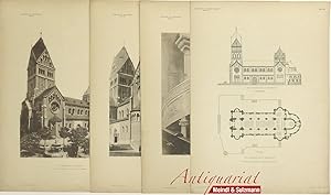 "St. Annakirche in München".- Aus Oskar Marmorek: Neubauten und Concurrenzen in Oesterreich und U...