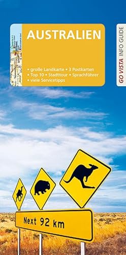 Bild des Verkufers fr GO VISTA: Reisefhrer Australien: Mit Faltkarte und 3 Postkarten (Go Vista Info Guide) zum Verkauf von Versandbuchhandlung Kisch & Co.