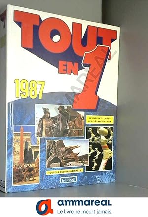 Bild des Verkufers fr Tout en 1. 1987. zum Verkauf von Ammareal