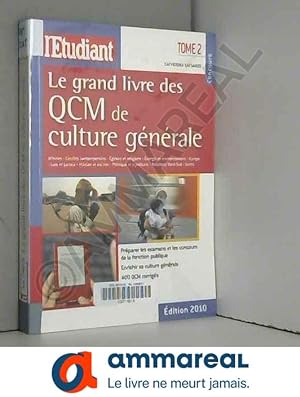 Bild des Verkufers fr Le grand livre des QCM de culture gnrale - tome 2 (2) zum Verkauf von Ammareal