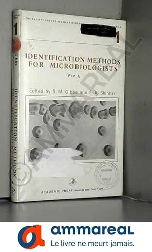 Imagen del vendedor de Identification Methods for Microbiologists: Pt. A a la venta por Ammareal