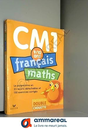 Seller image for Double Chouette : Franais-Maths, CM1 - 9-10 ans (+ corrigs) for sale by Ammareal