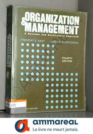 Imagen del vendedor de Organization and Management: A Systems and Contingency Approach a la venta por Ammareal