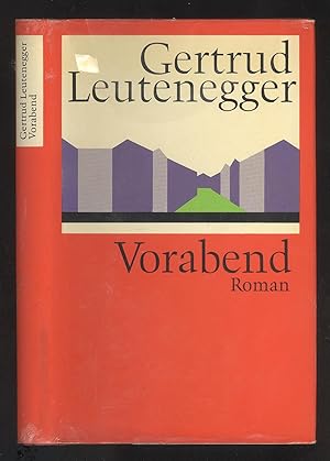 Bild des Verkufers fr Vorabend. Roman. zum Verkauf von Versandantiquariat Markus Schlereth