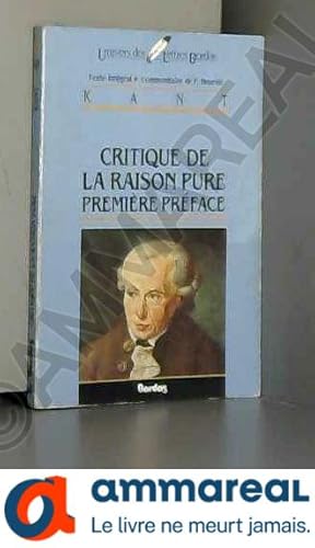 Seller image for Critique de la raison pure for sale by Ammareal