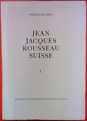 Bild des Verkufers fr Jean Jacques Rousseau Suisse I zum Verkauf von biblion2