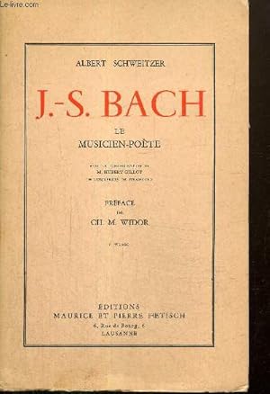 Image du vendeur pour J.-S. Bach, le musicien-pote mis en vente par Le-Livre